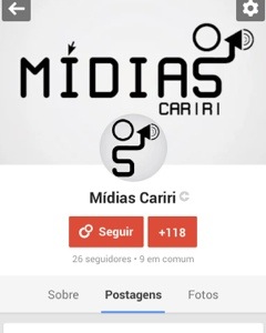 Mídias Cariri - Google+